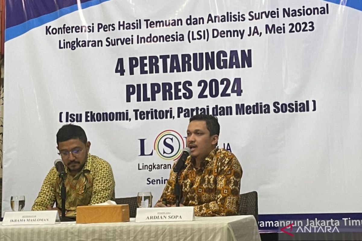 Survei: Prabowo dianggap pemimpin yang mampu tumbuhkan ekonomi