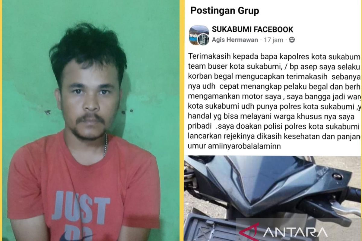 Polres Sukabumi Kota tangkap pelaku pembegal ojek daring