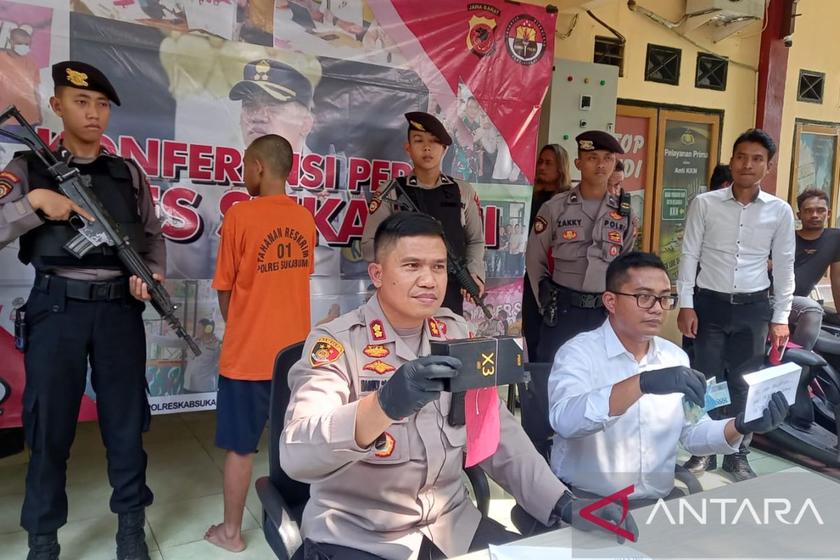 Polres Sukabumi tangkap tiga pelaku pencurian dengan pemberatan