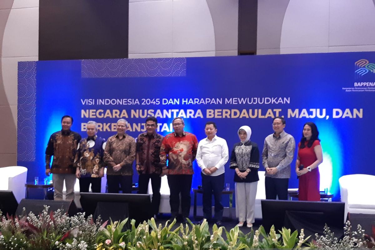 Bappenas menargetkan pertumbuhan ekonomi Indonesia 2045 capai 7 persen