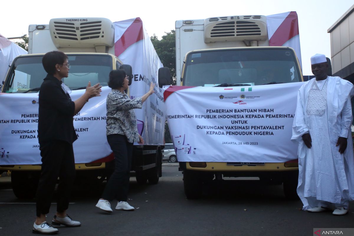 Menlu: Hibah vaksin tunjukkan semangat solidaritas Indonesia-Nigeria