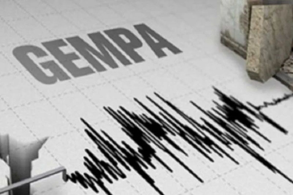 Gempa terjadi di sejumlah wilayah Indonesia sejak Selasa malam hingga Rabu dini hari