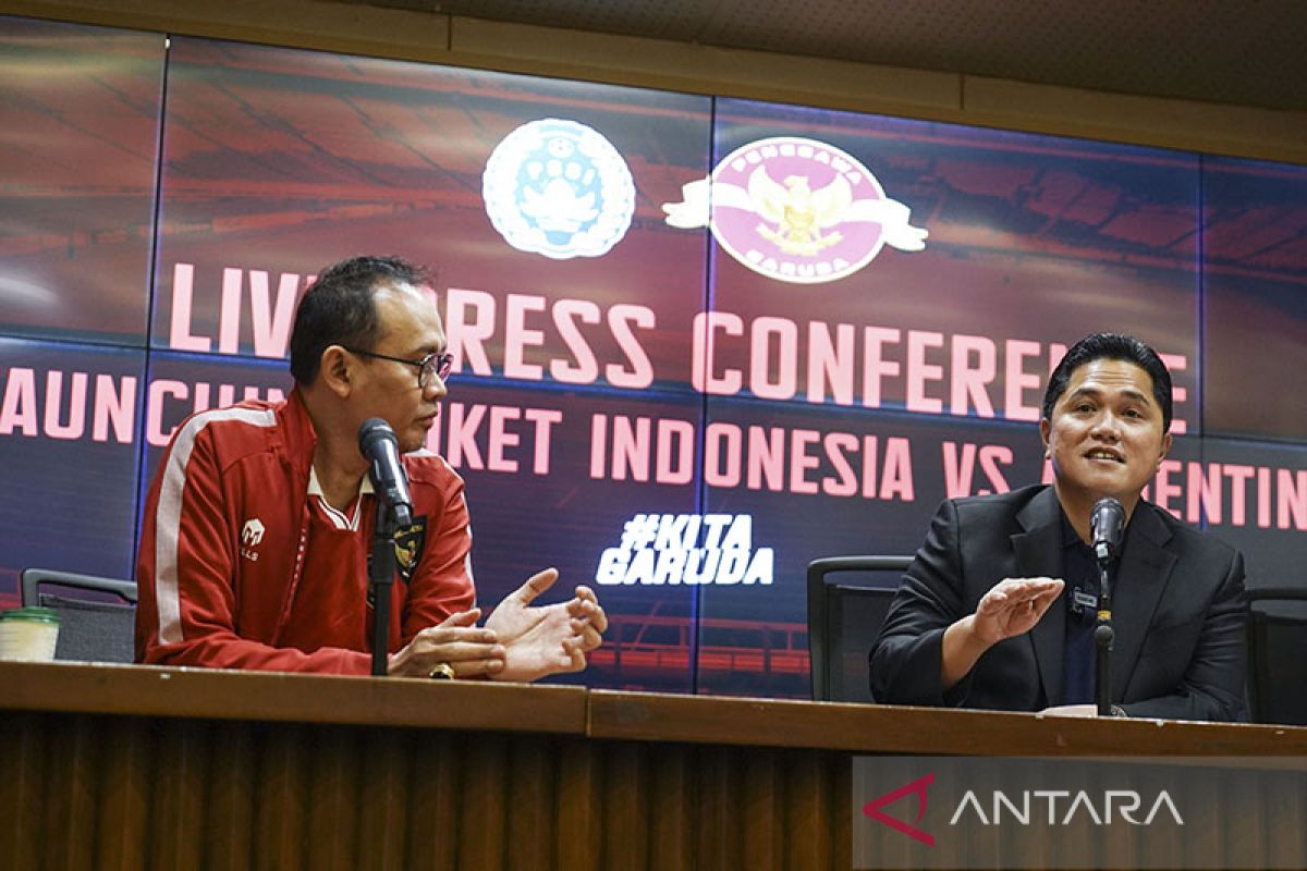 PSSI buka 60.000 kapasitas penonton saat Indonesia lawan Argentina