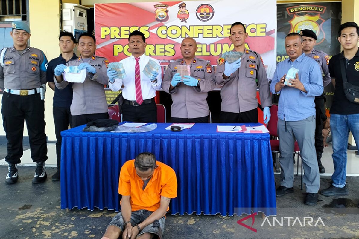 Curi uang Rp279 juta, pemuda Pring Baru Seluma ditangkap polisi