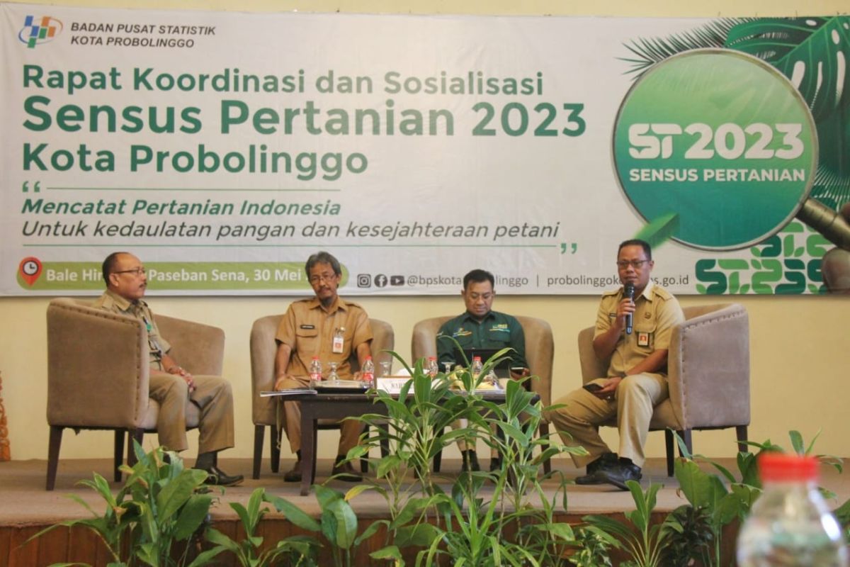 Pemkot Probolinggo minta masyarakat sukseskan Sensus Pertanian 2023