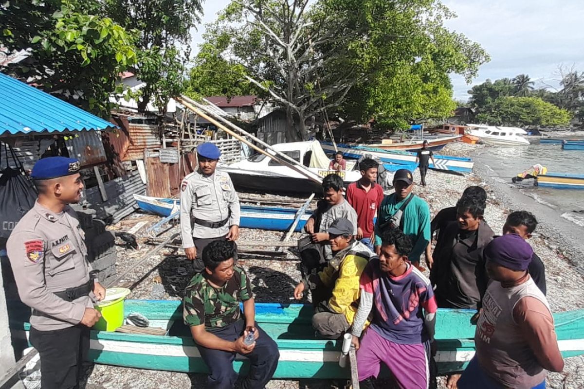 Ditpolairud Maluku intensif sosialisasi  stop penangkapan ikan ilegal