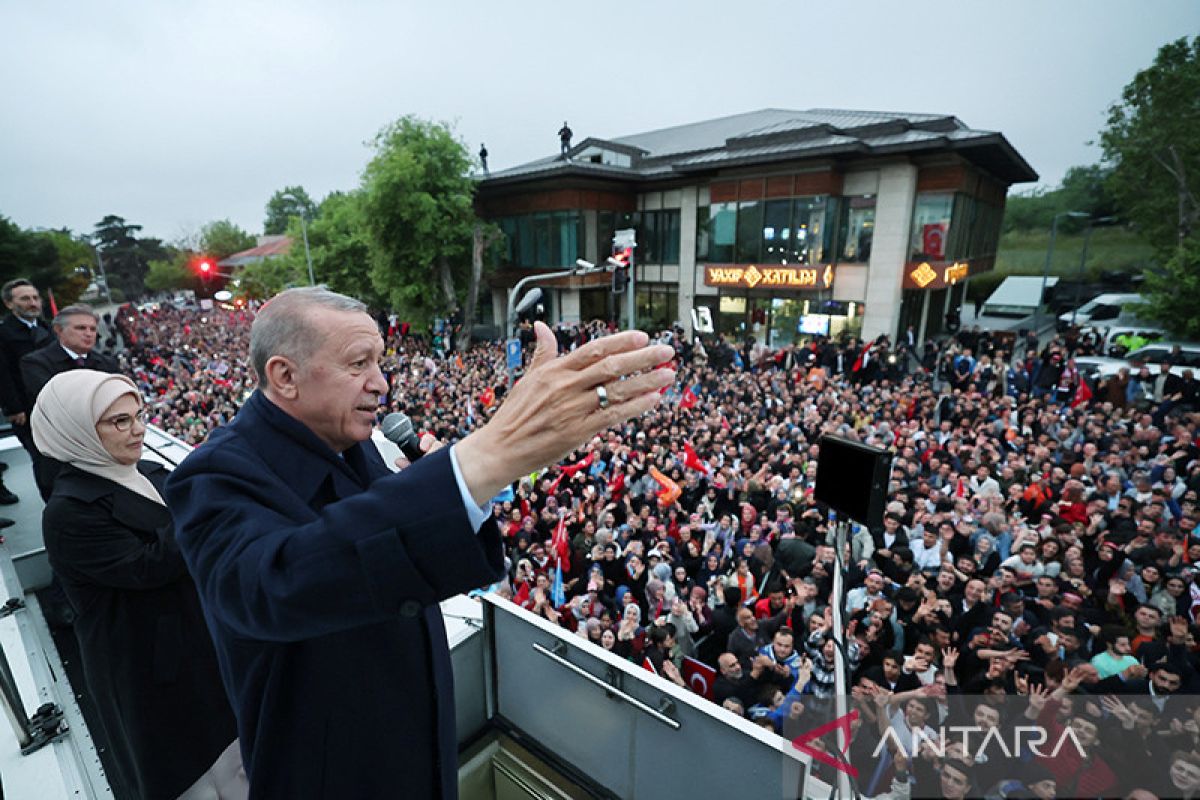 Presiden Erdogan janjikan jalan menuju kebangkitan Turki