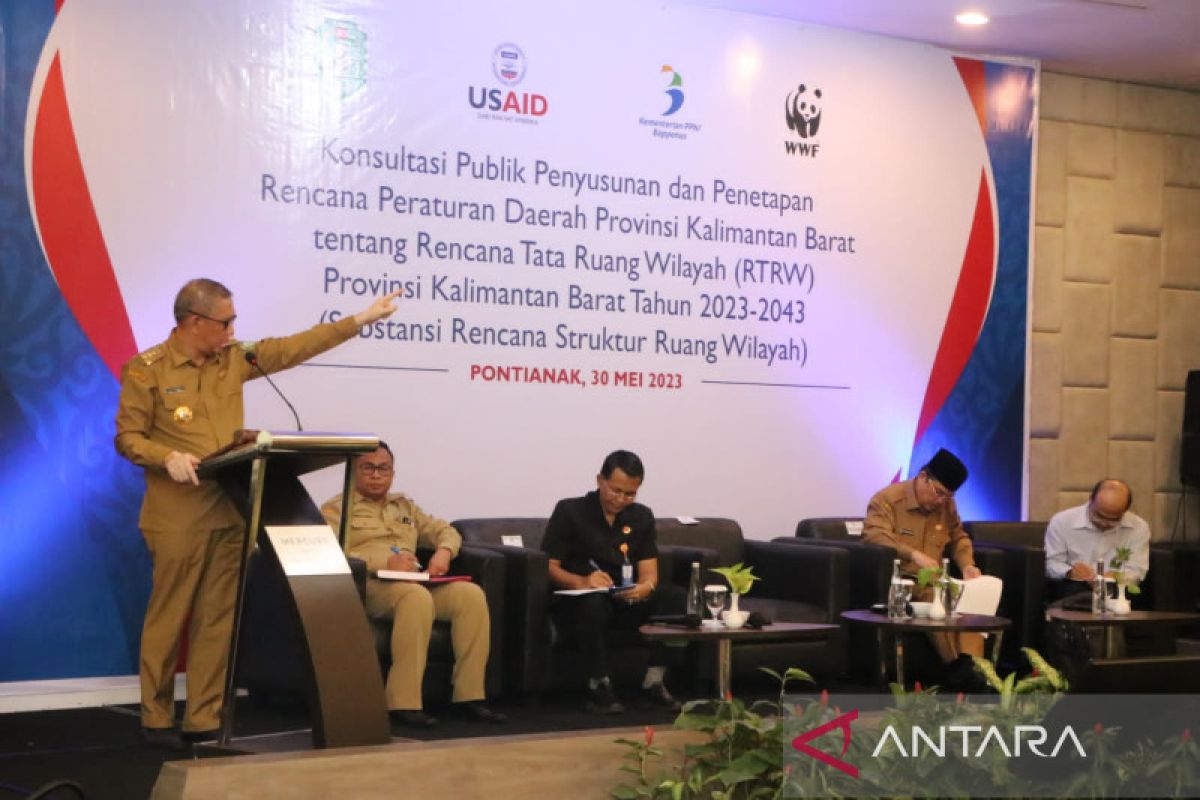 Kalbar libatkan masyarakat dalam penyusunan RTRWP