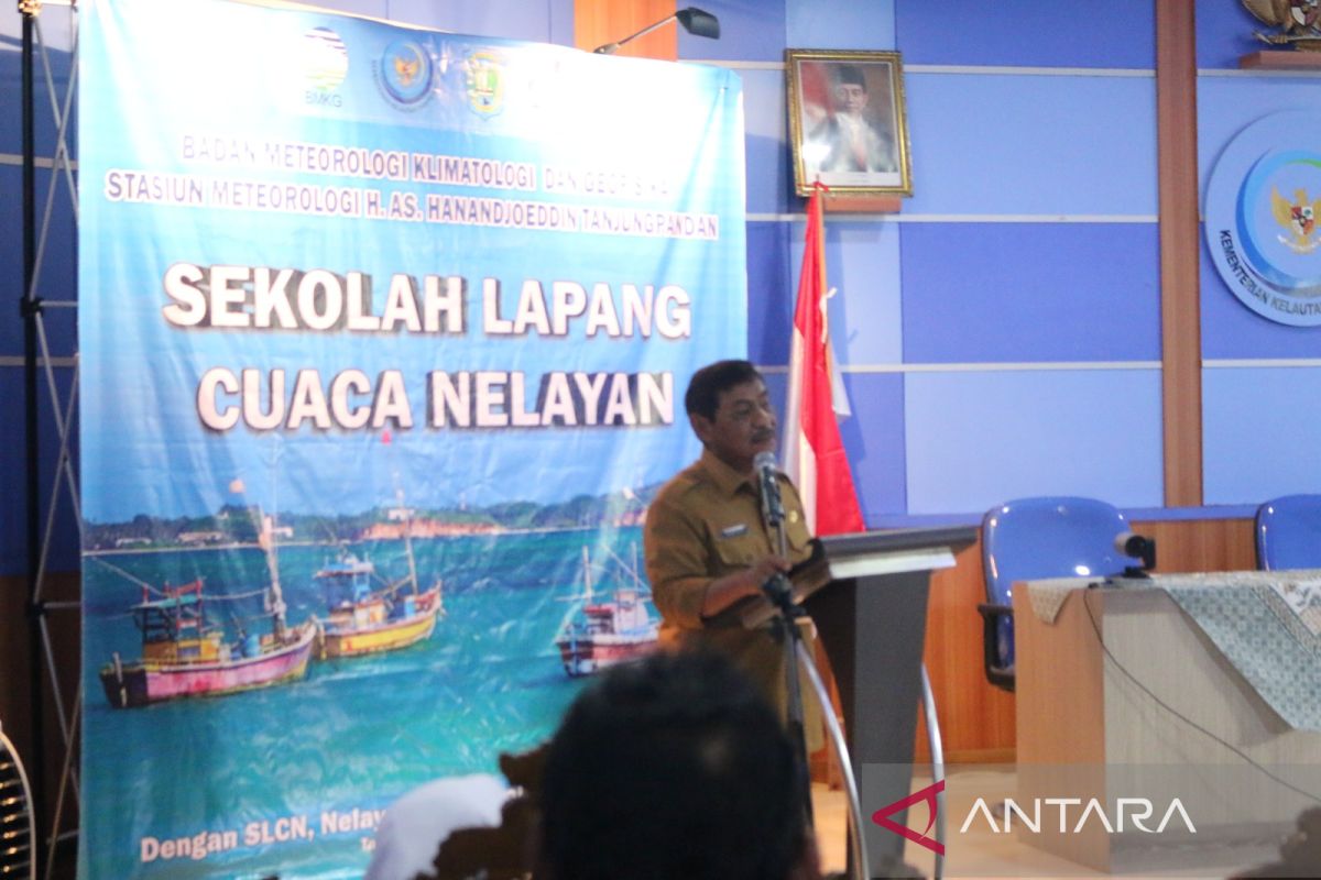 Bupati Belitung dorong nelayan manfaatkan teknologi informasi cuaca