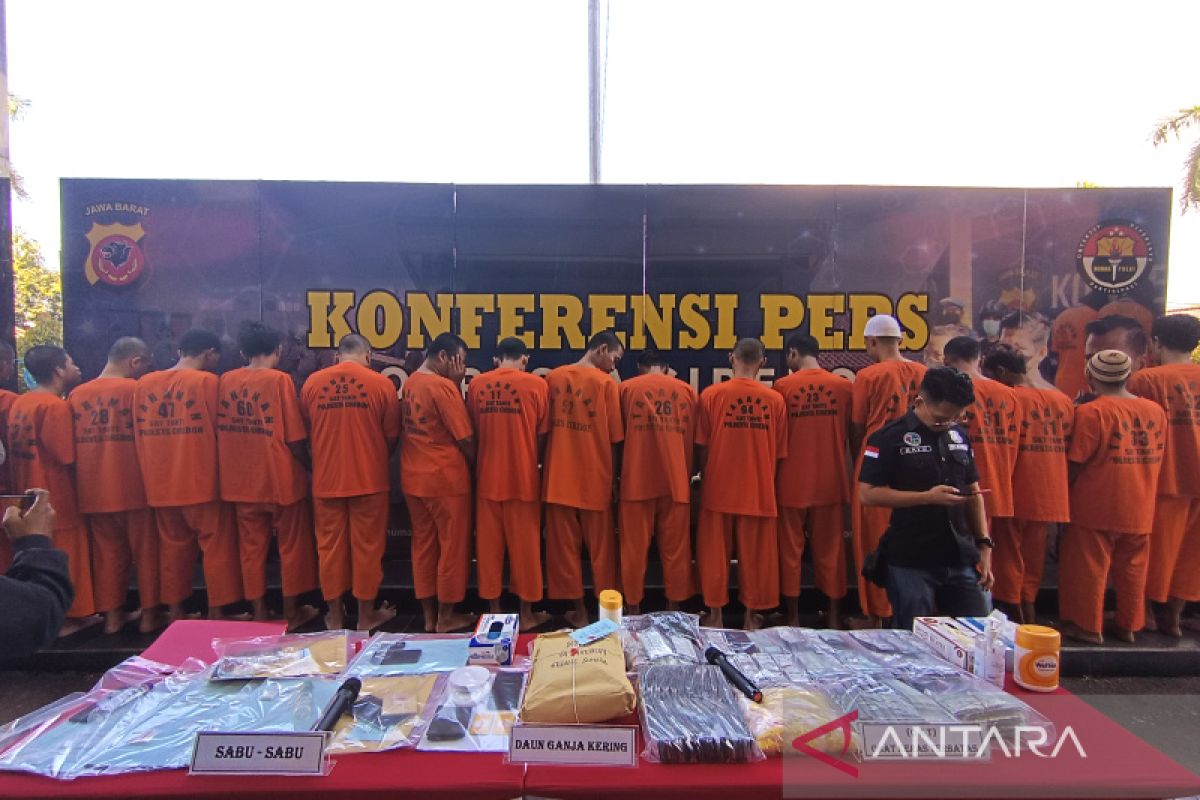 Polresta Cirebon tangkap 33 pengedar narkotika dan obat terlarang
