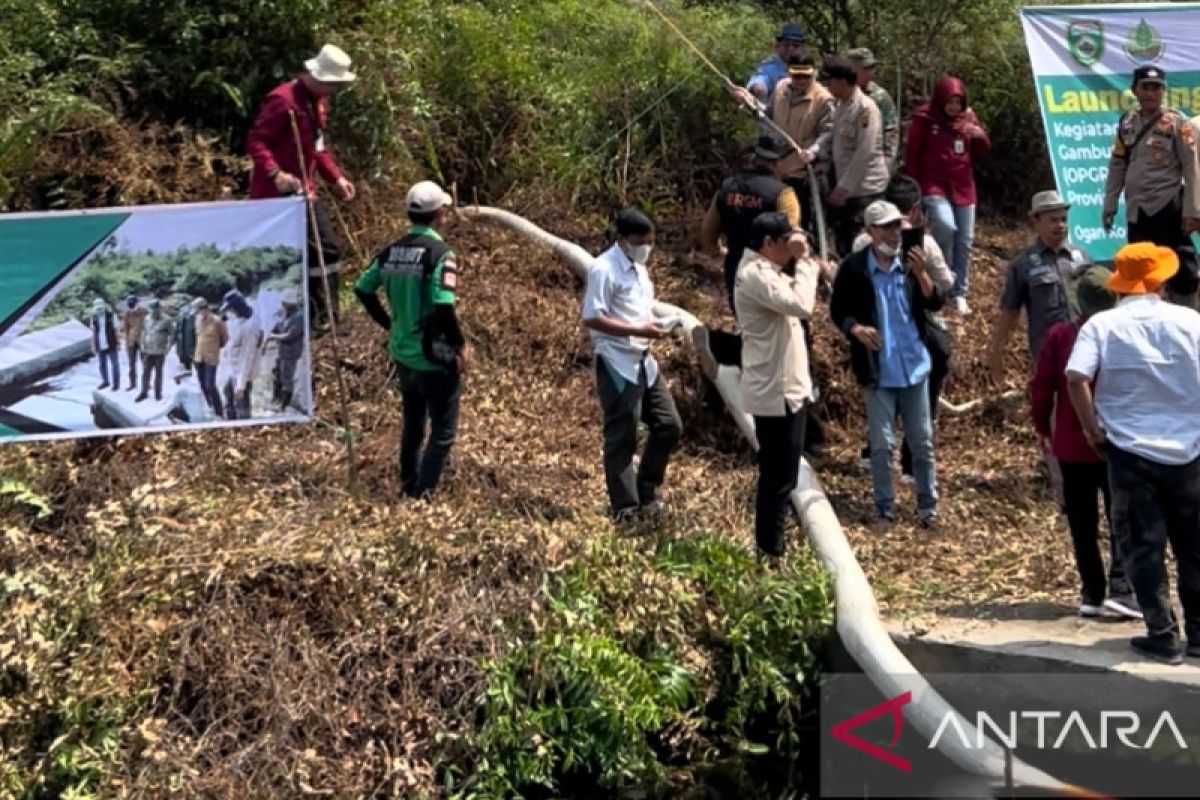 Brgm Gelar Operasi Pembasahan Lahan Gambut Enam Kabupaten Di Sumsel Antara News 9829