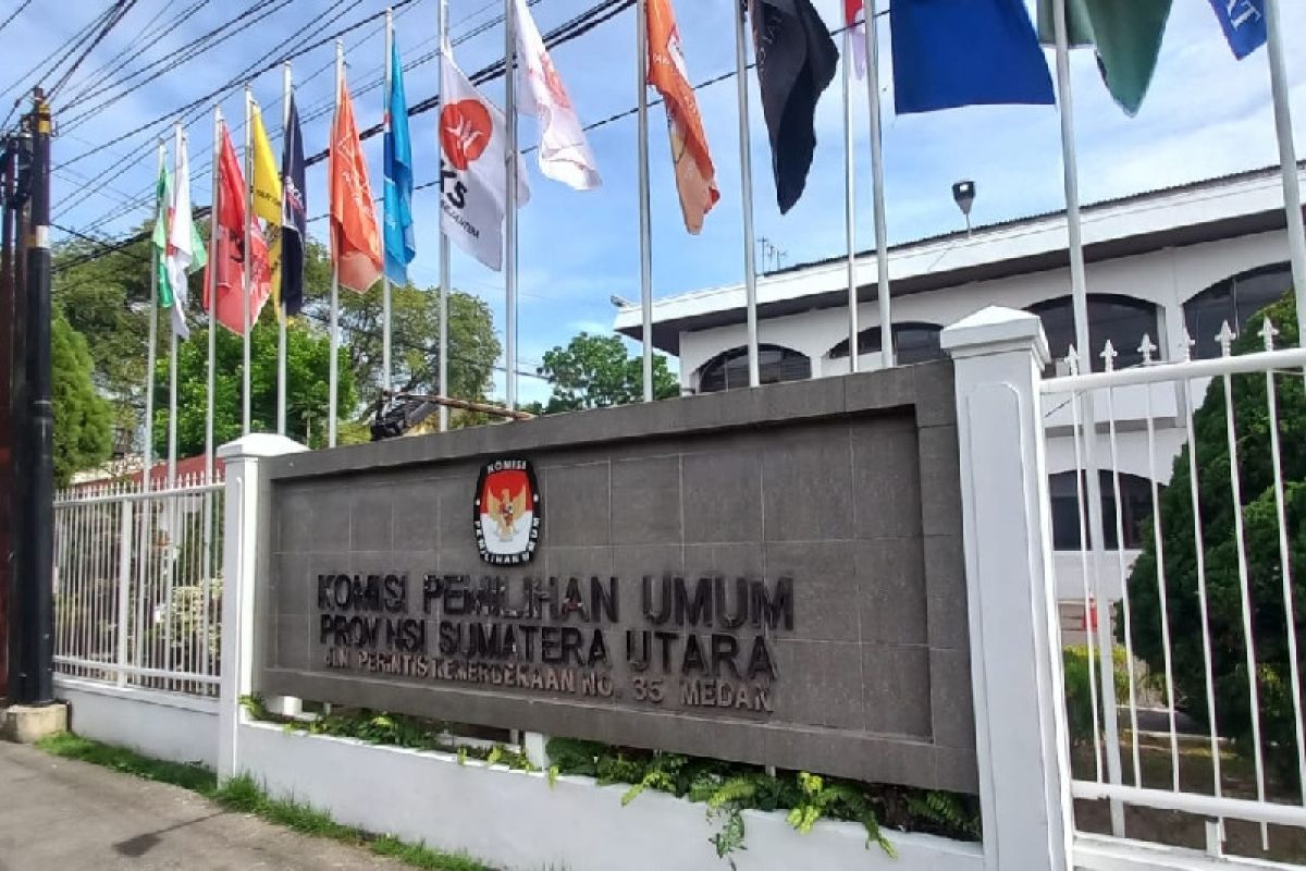 KPU Sumut terima RKDK dari 16 parpol pada Pemilu 2024
