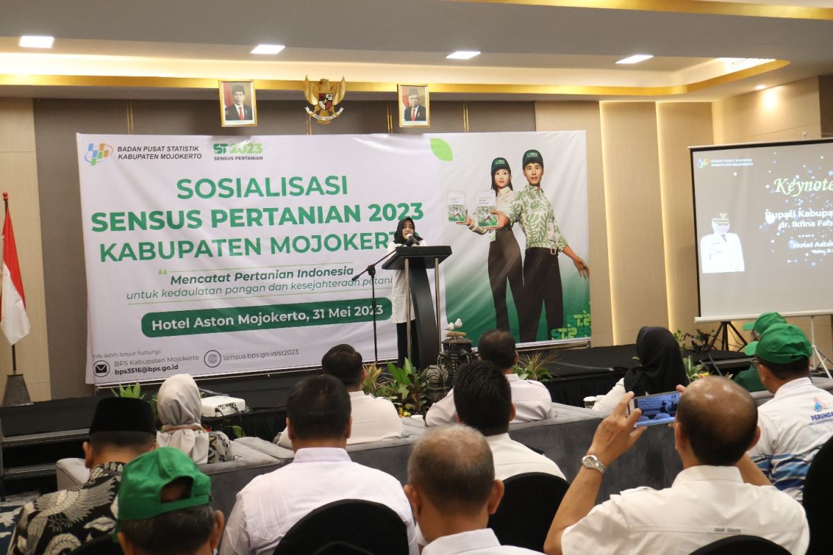 Mojokerto canangkan sensus pertanian 2023