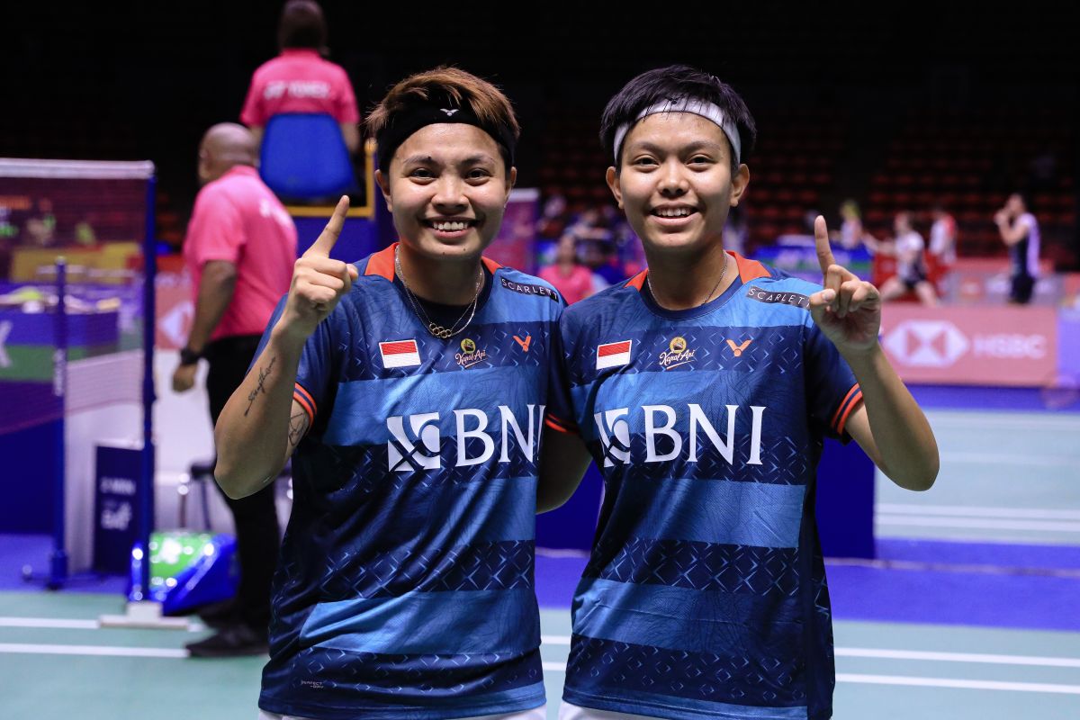 Apri/Fadia menang atas pasangan Skotlandia di Thailand Open 2023