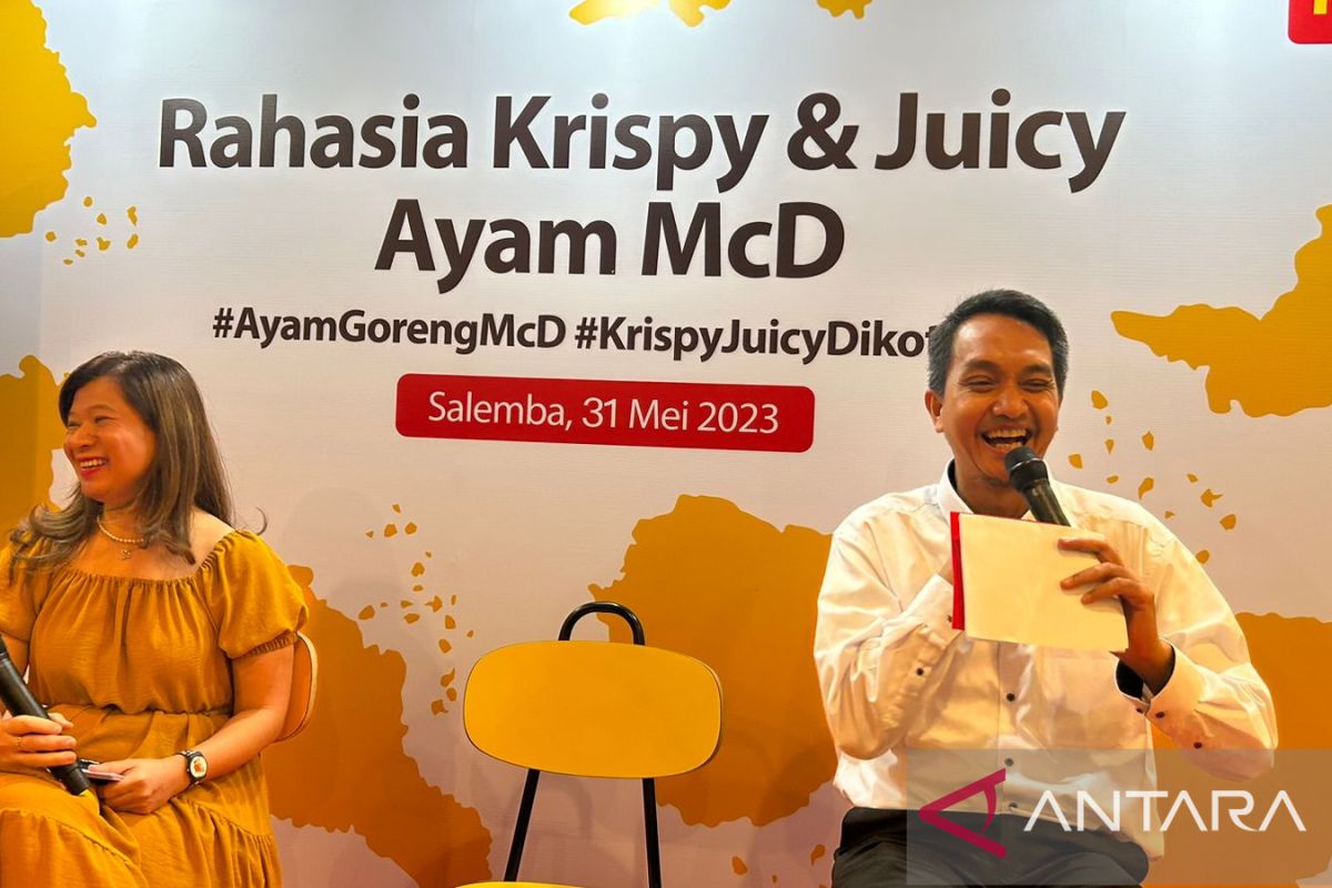 McD Indonesia ungkap rahasia kelezatan ayam gorengnya