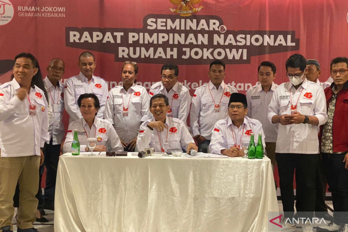 Relawan Rumah Jokowi deklarasikan dukung Ganjar capres Pemilu 2024