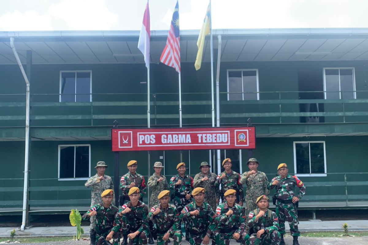 Dansatgas Pamtas instruksikan prajuritnya jaga perdamaian di perbatasan Indonesia-Malaysia