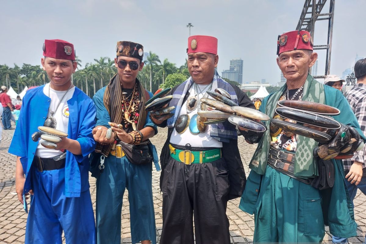 Batu akik pandan, modal kepercayaan diri lelaki Betawi