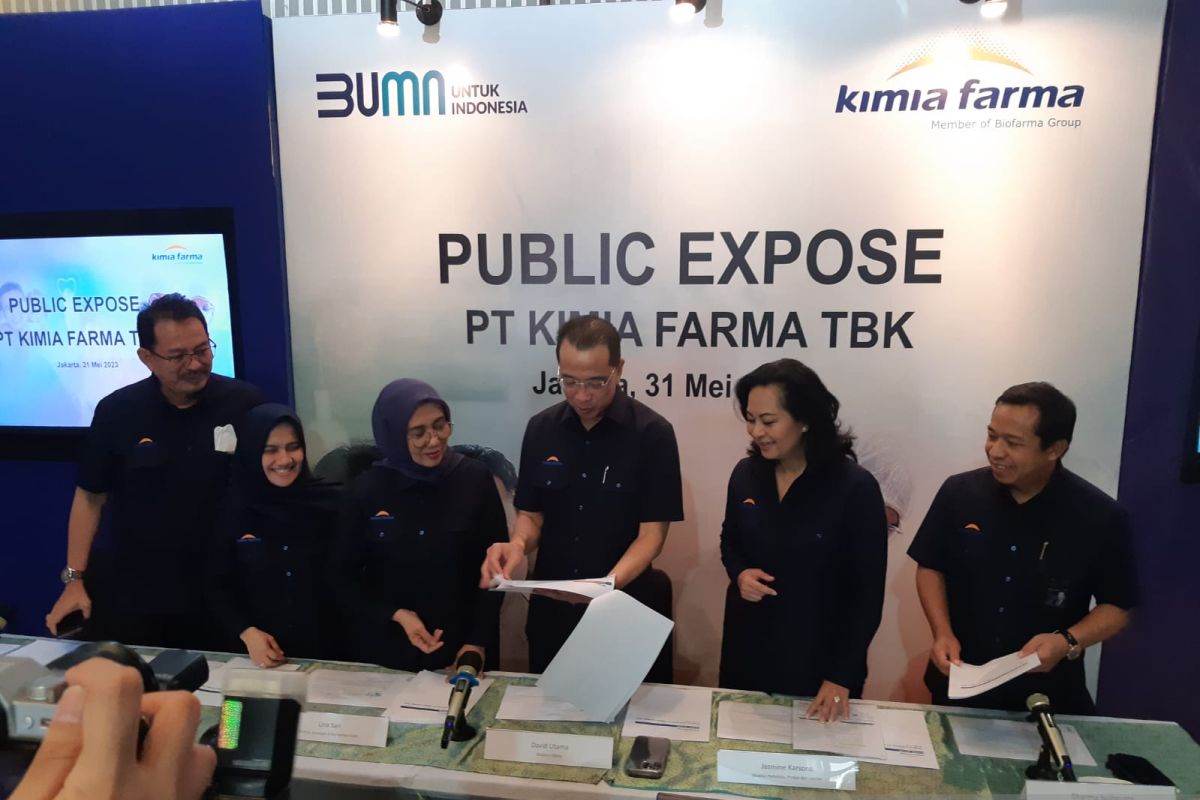 Kimia Farma to help reduce medicine raw materials' import by 17-20 pct