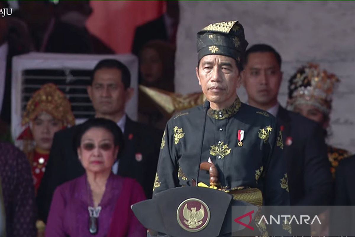 Presiden Jokowi pimpin Upacara Peringatan Hari Lahir Pancasila