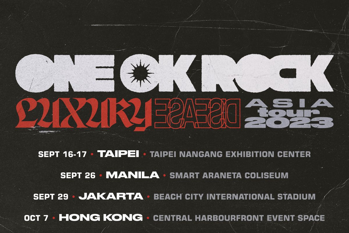 One Ok Rock resmi gelar konser di Jakarta September mendatang