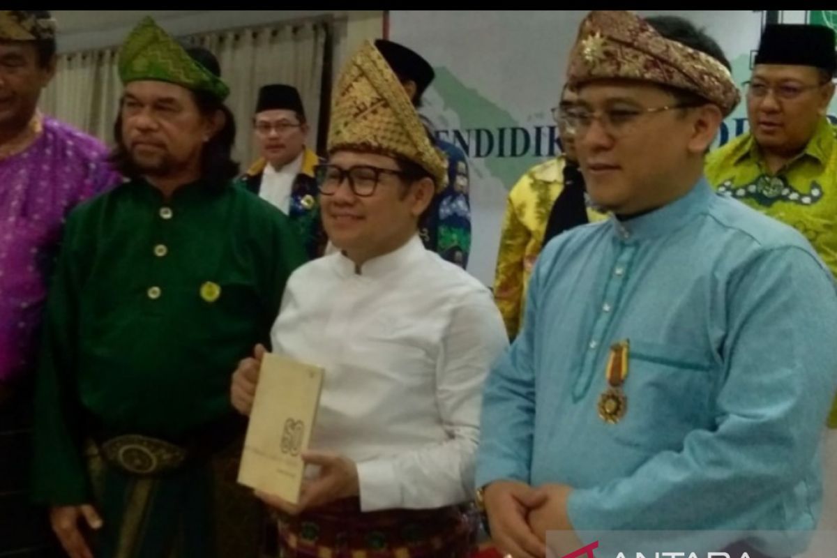 Muhaimin Iskandar memimpin apel akbar kebangsaan di OKU Timur, Sumsel
