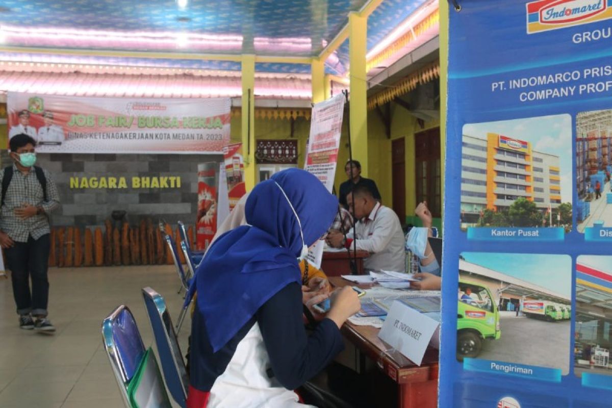 Disnaker Kota Medan sediakan 1.009  lowongan kerja di job fair mini