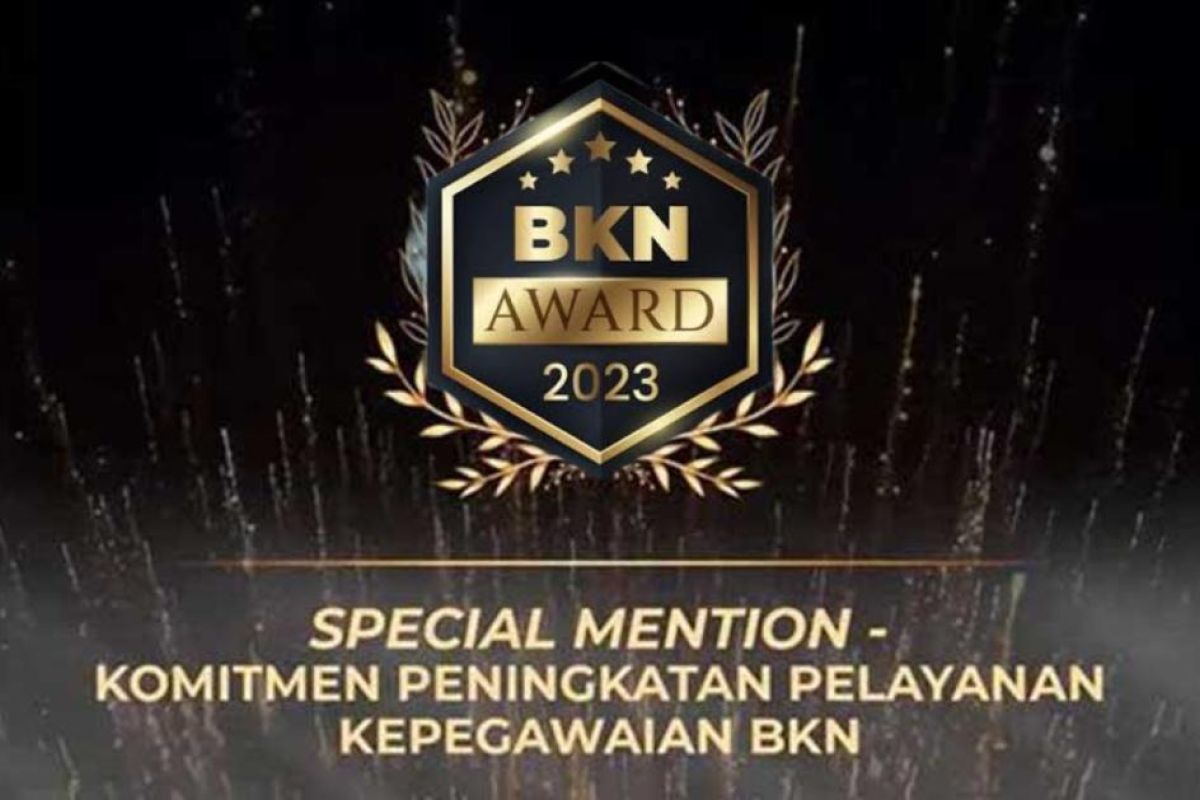 BKPSDM KKU raih penghargaan BKN Award 2023