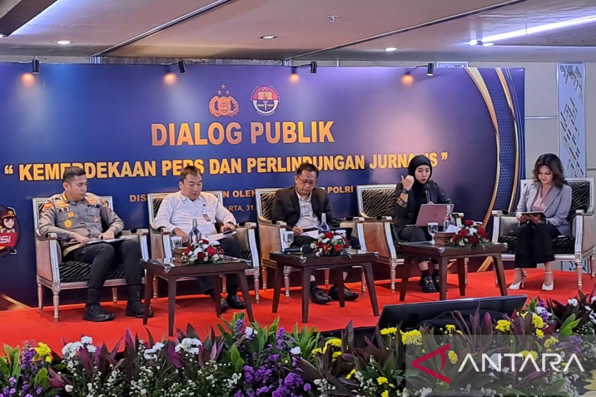 Polri komitmen jaga kemerdekaan pers dan independensi jurnalis