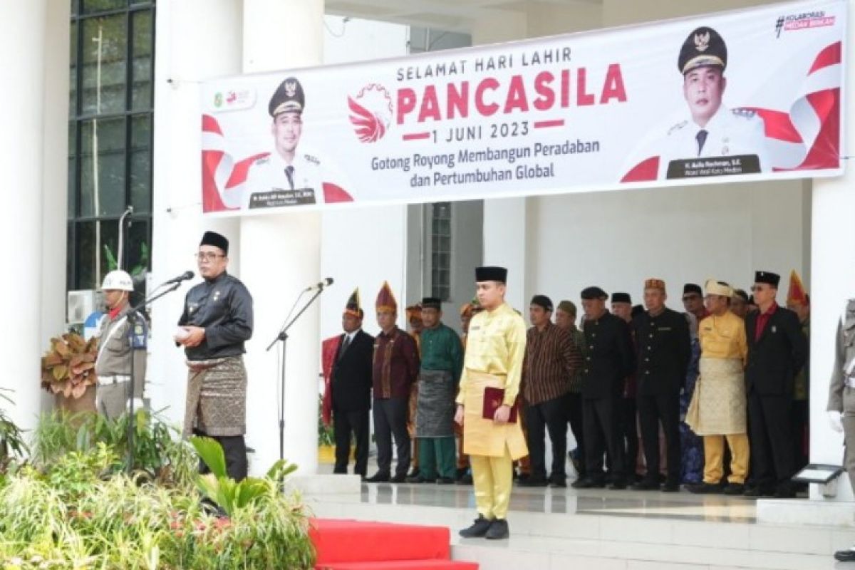 Aulia Rachman ajak ASN Pemkot Medan maknai butir-butir Pancasila