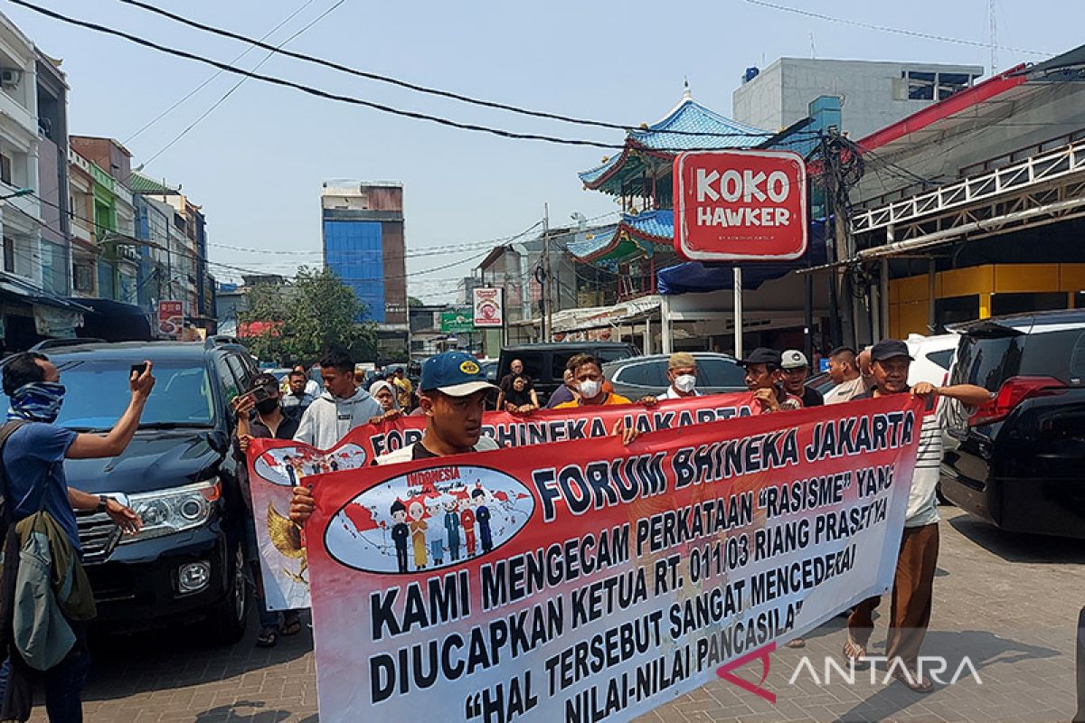 Forum Bhineka Jakarta tolak rasisme di Pluit