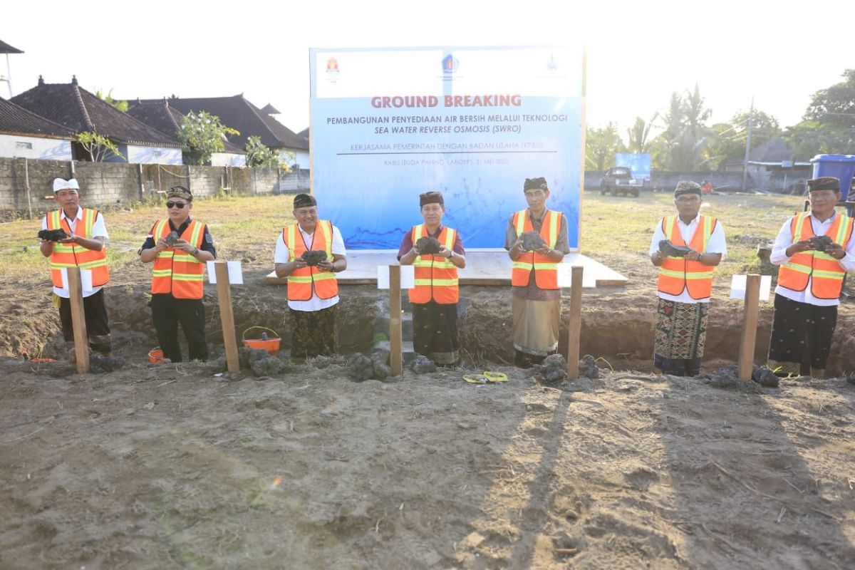 Pemkab Klungkung gunakan teknologi pengolahan air laut jadi air bersih di Nusa Penida