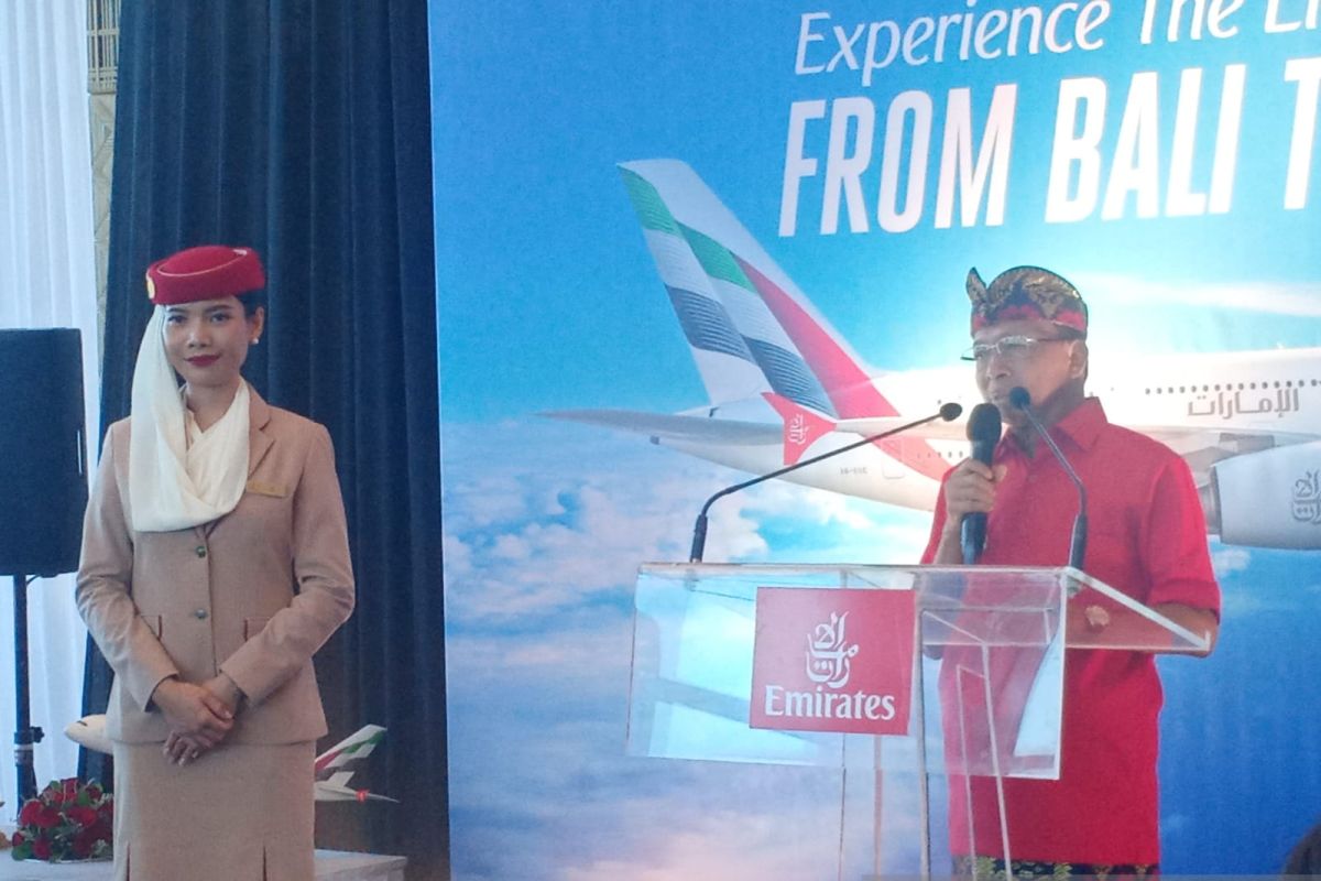 Sambut pendaratan perdana Emirates A380, Gubernur Bali ingin wisman hormati budaya lokal