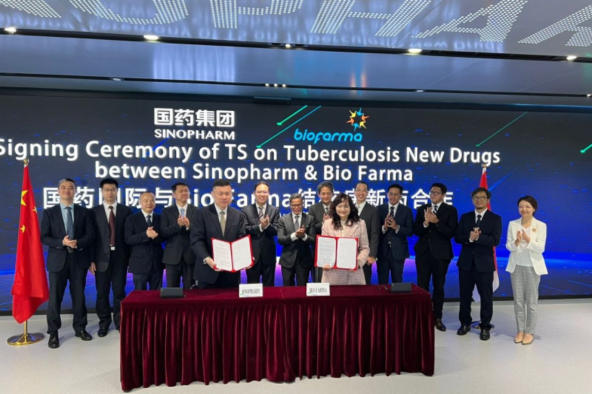 Biofarma Group dukung penanganan TBC lewat kerja sama dengan Sinopharm