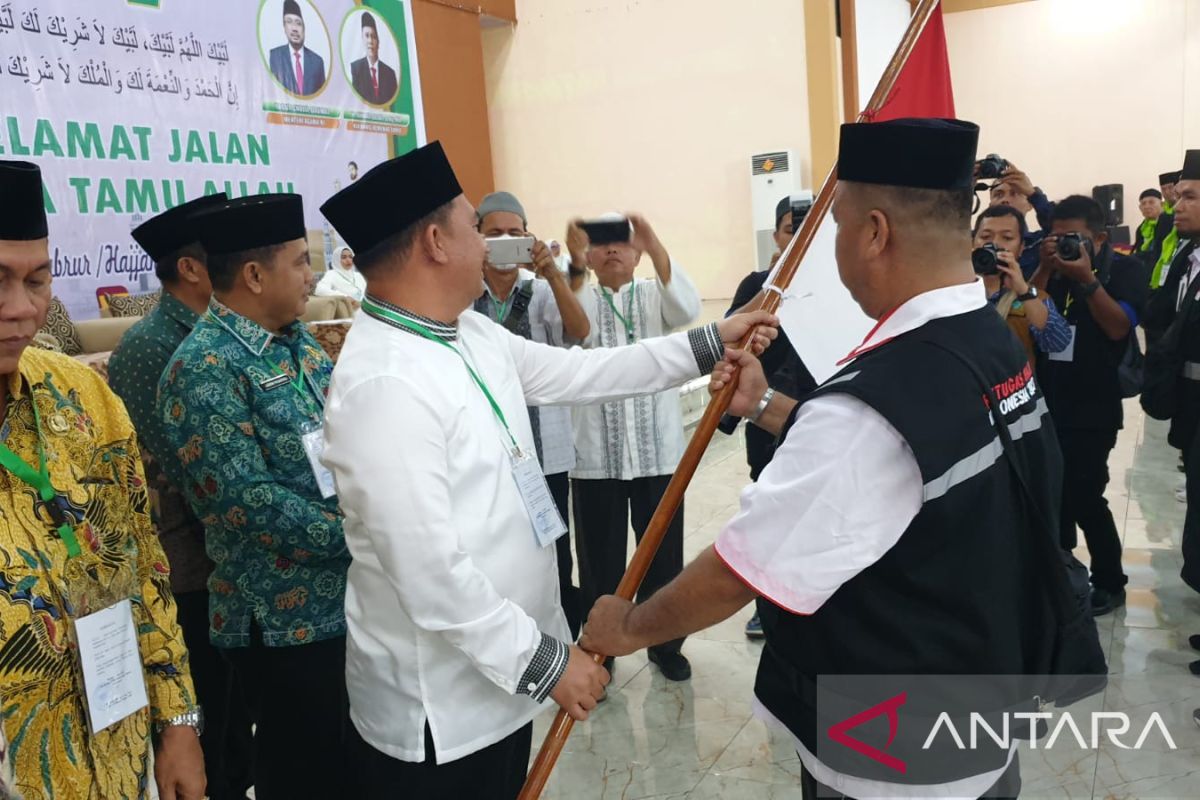Kloter 09 calon haji Sumatera Utara dilepas ke Madinah