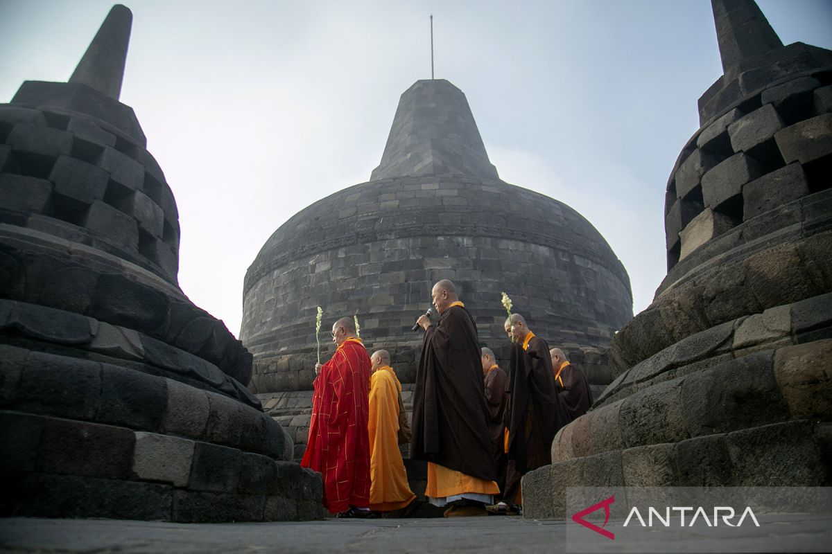 Walubi pastikan ribuan umat Buddha hadiri dharmasanti Waisak di Candi  Borobudur