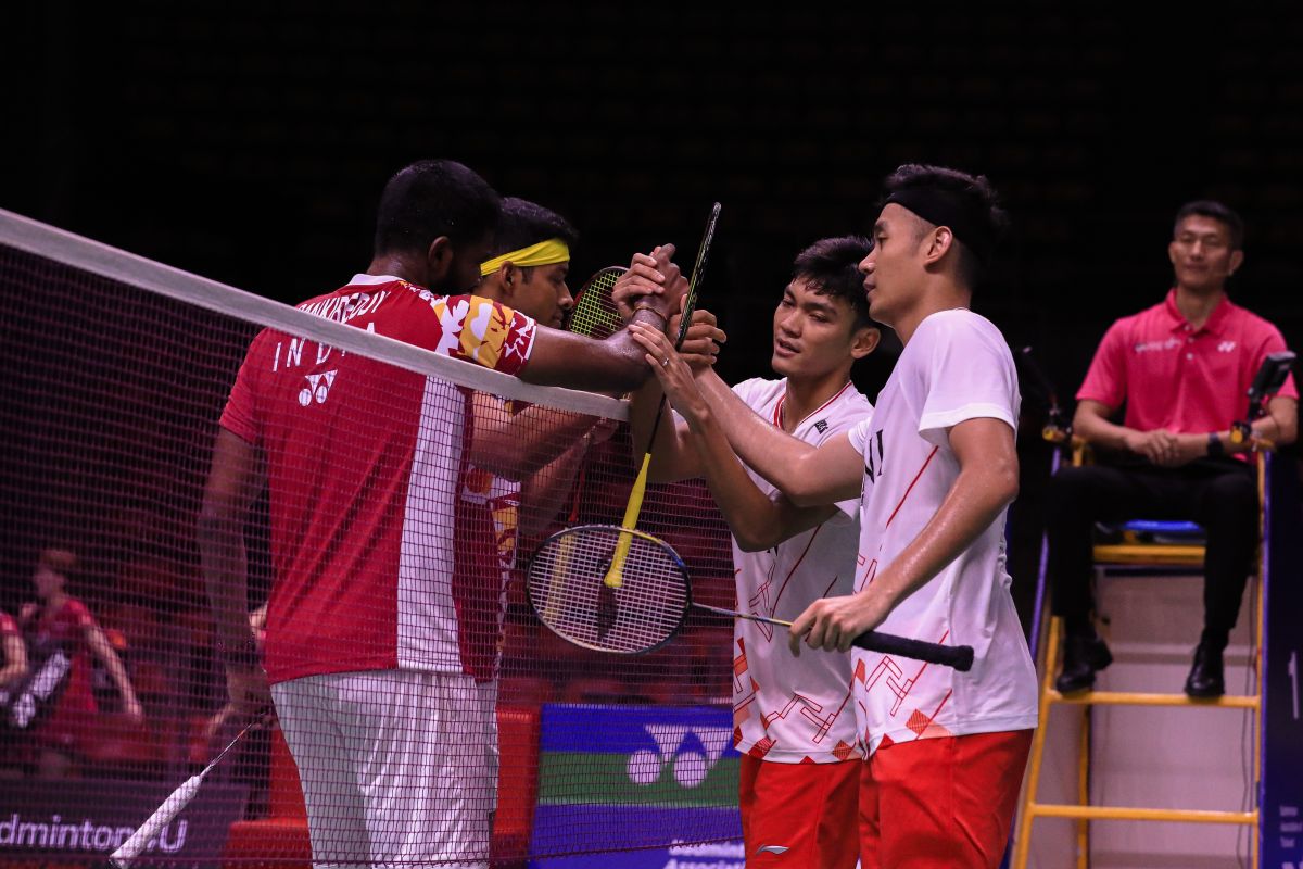 Thailand Open 2023: Pasangan Bagas/Fikri catat kemenangan pertama dari Rankireddy/Shetty