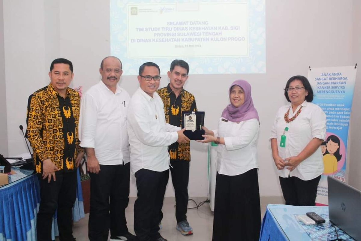 Pemkab Sigi dan Kulon Progo sinergi tingkatkan layanan kesehatan