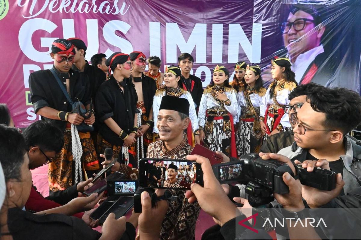 Pegiat seni budaya se- Malang Raya deklarasikan Cak Imin jadi Presiden
