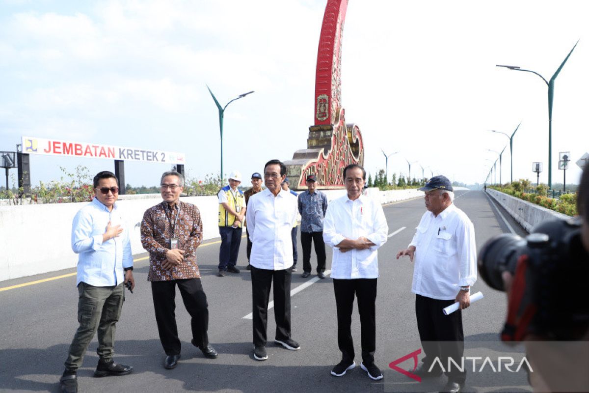 Jembatan Kretek II menjadi bangunan ikonik di Bantul