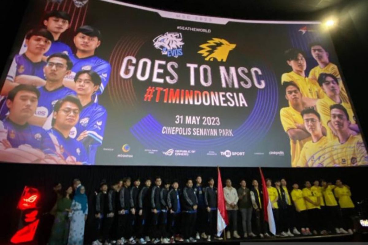 Dua tim MLBB Indonesia memulai perjuangan di MSC 2023 hari ini