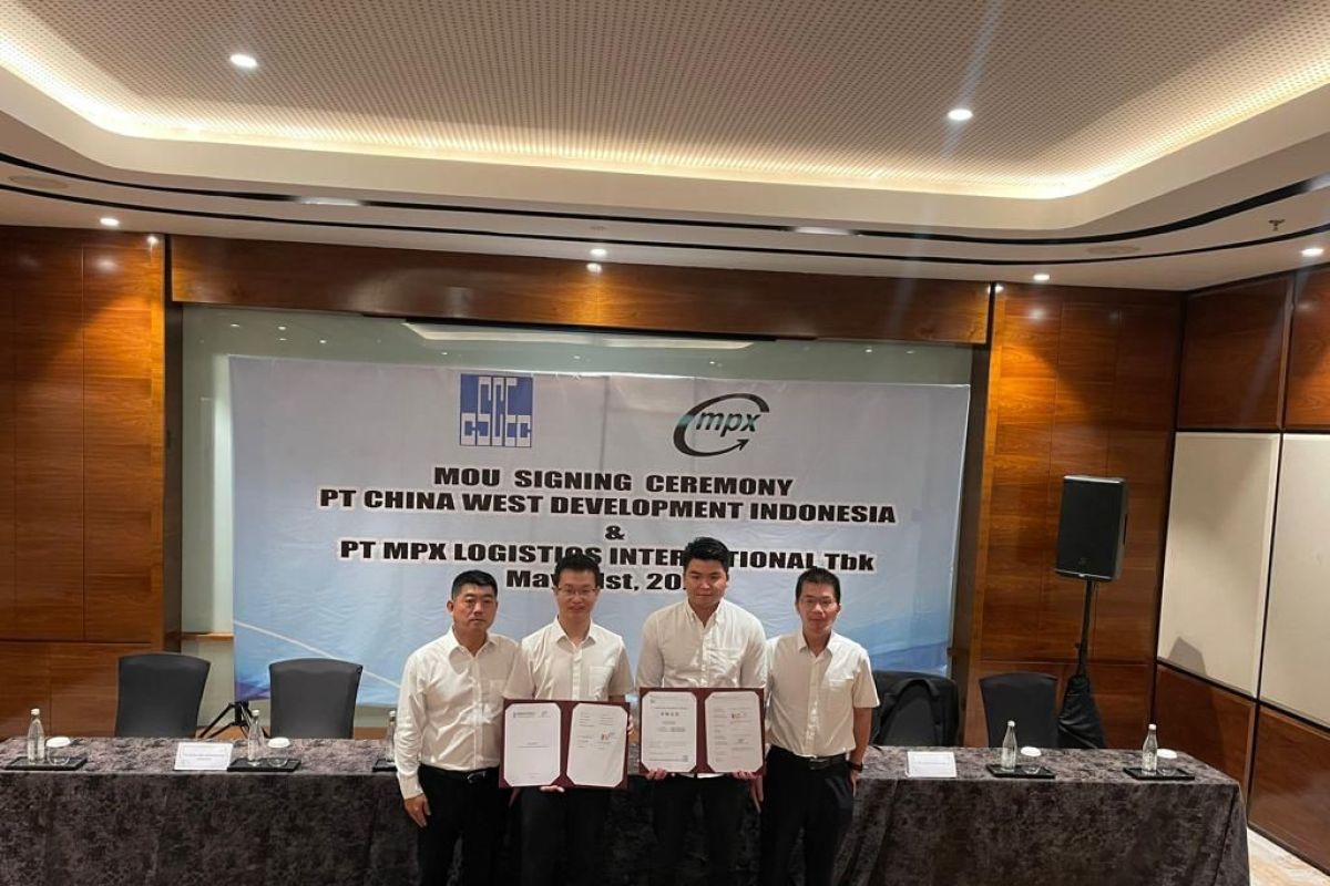 MPX Logistics tandatangani kontrak dengan perusahaan China