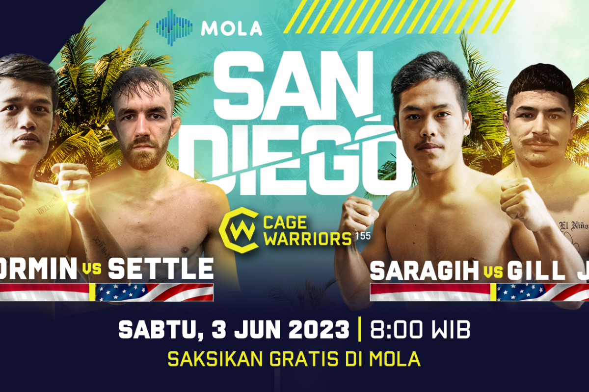 Dua petarung Indonesia bakal berlaga di Cage Warriors 155