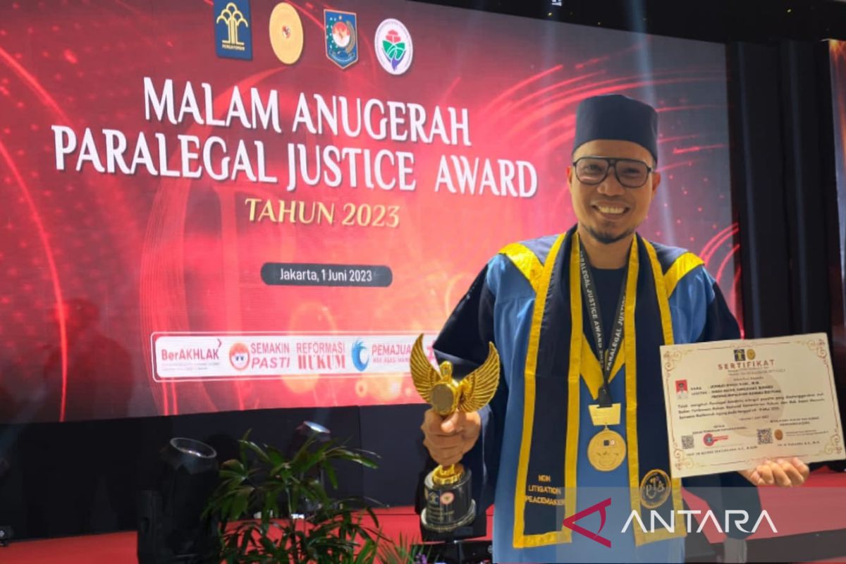 Kelurahan Jelitik Bangka berhasil raih Paralegal Justice Award