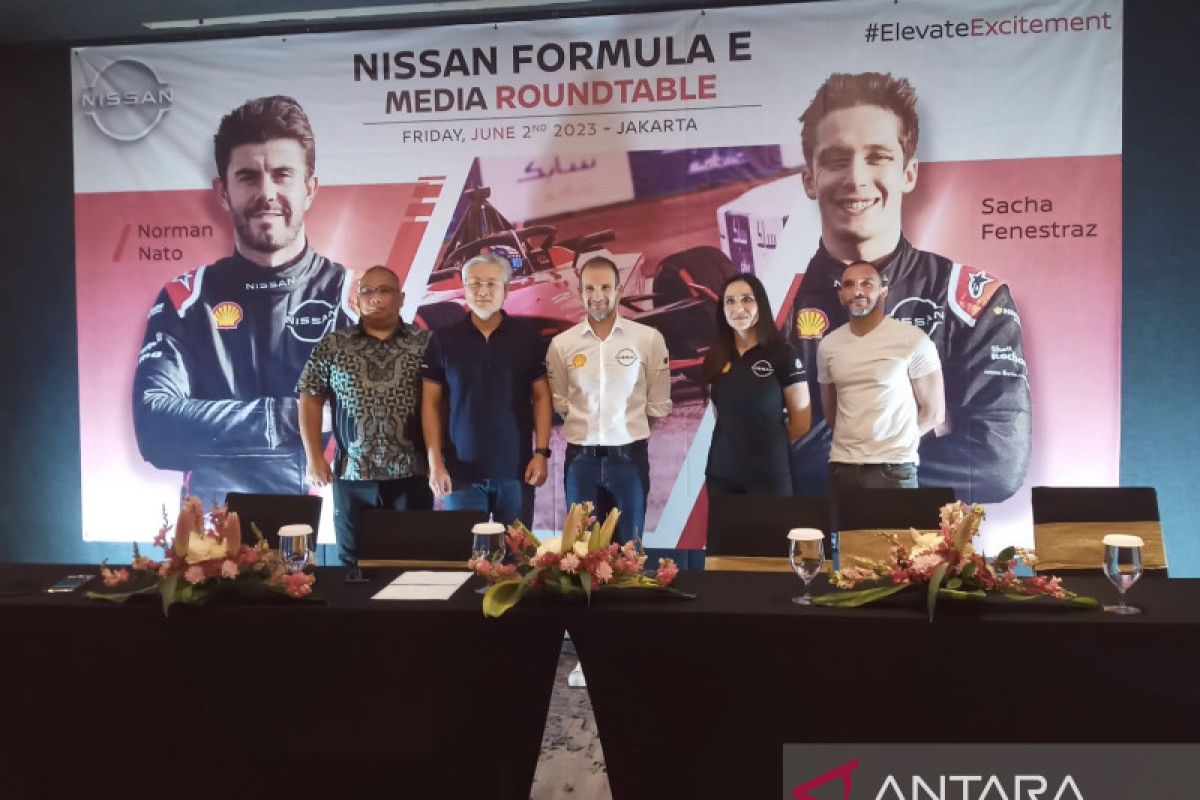 Tim Formula E Nissan siap balapan di sirkuit Ancol akhir pekan ini