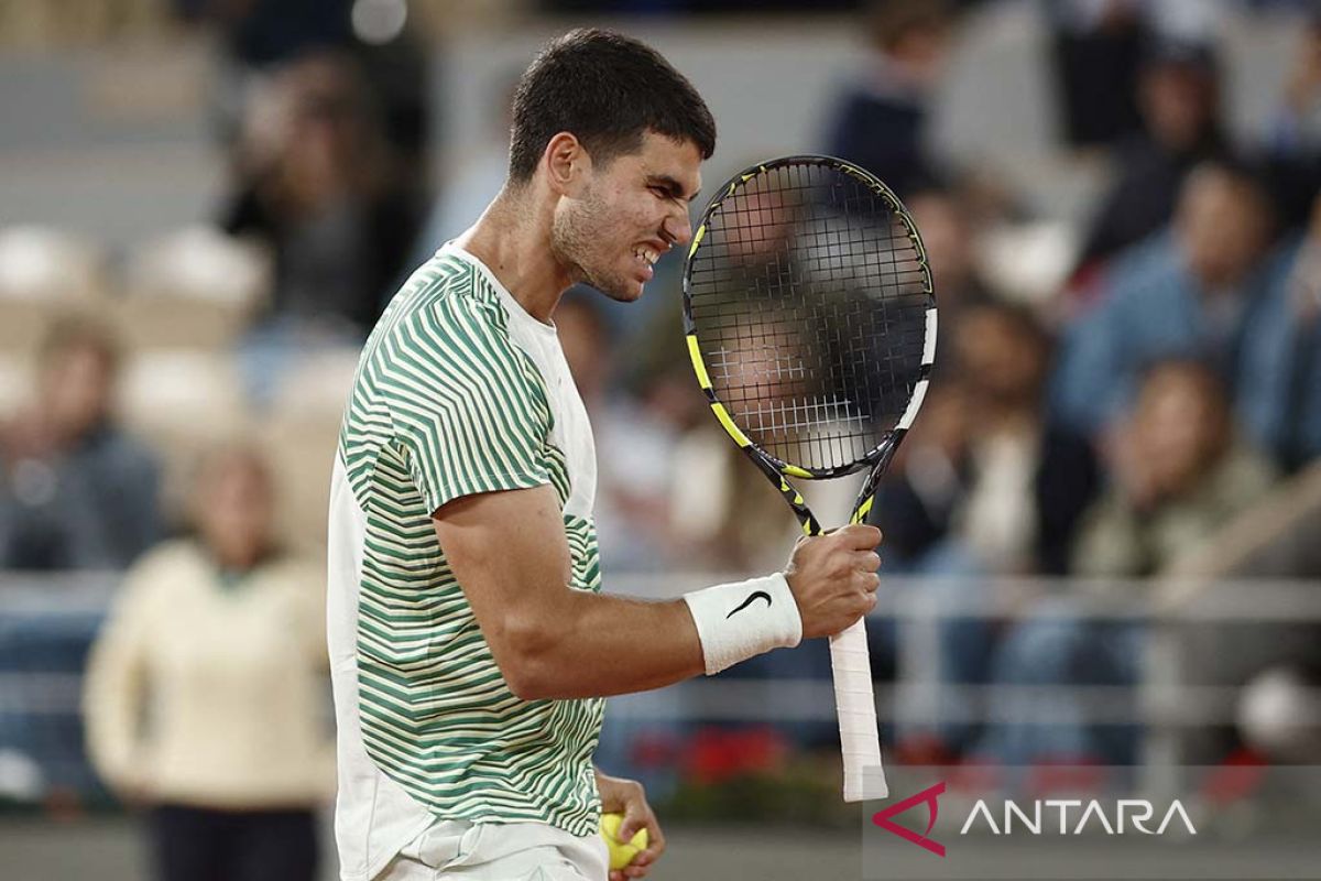 Alcaraz ahadapi Djokovic di semifinal French Open