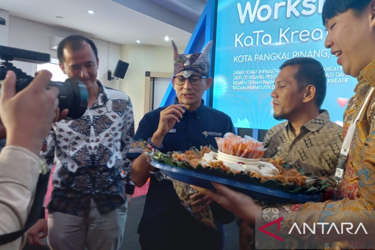 Menparekraf buka KaTa Kreatif Indonesia di Pangkalpinang