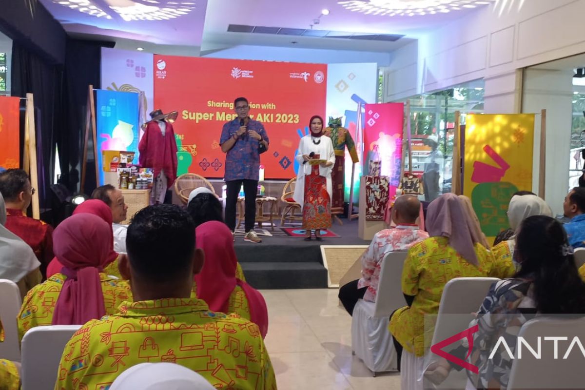 27 UMKM meriahkan pameran kreatif AKI 2023