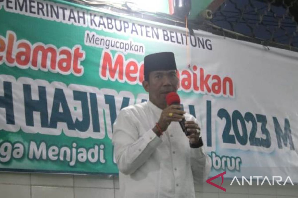 Pj Gubernur lepas keberangkatan 112 calhaj Belitung