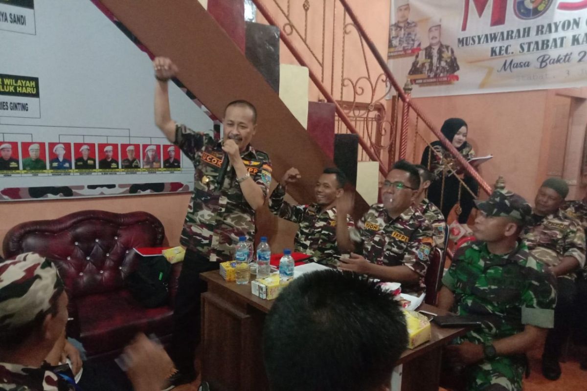 Amri Gunawan terpilih menjadi Ketua KB FKPPI Stabat